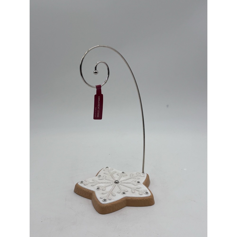 Hallmark 2021 Club Exclusive Star Snowflake Ornament Stand Hanger Christmas